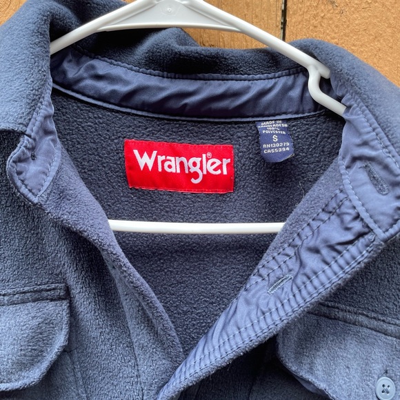 Wrangle- fleece long sleeve shirt- Mens size Small - Picture 3 of 3